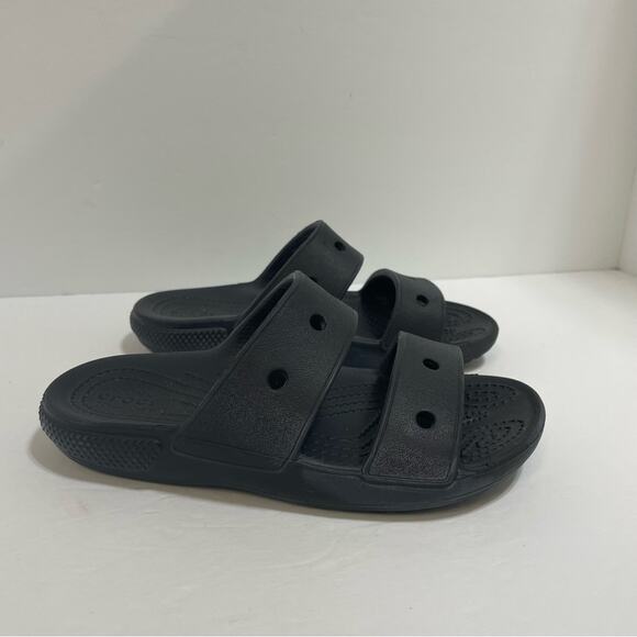 Crocs Classic Slide Two Strap Sandals Size J 1 - Picture 7 of 10